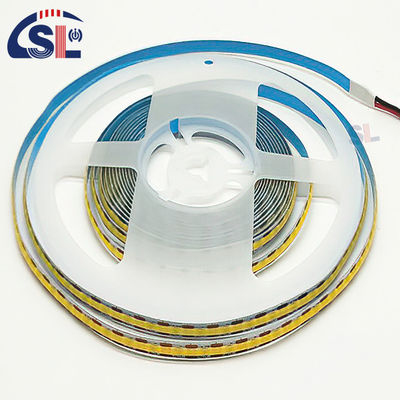 Εξωτερικό ή οικιακό 1cm 1Cut Electroplate COB 12v COB 320Ds 5mm Ra 85 LED Light Strip