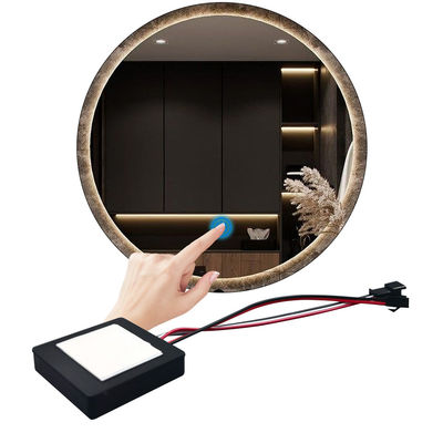 12V24V 5A 60W Ένα κλειδί Defogger Ένα χρώμα Επιλεγμένο καθρέφτη μπάνιου Αισθητήρα αφής