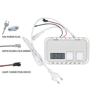 Έξυπνος αποσφραγιστής αυτοματισμού 12V 5A 60W Led Mirror Touch με οθόνη θερμοκρασίας χρόνου