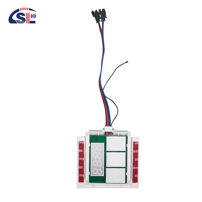 Δείκτης θερμοκρασίας χρόνου 60W Slim DC12V 5A LED Φως καθρέφτης αισθητήρας αφής Stepless Dimmer Switch