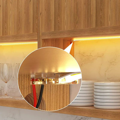 Ξενοδοχείο COB Μίνι LED Light Strip Wire Connectors 2 3 Pin Connection Solderless CCT 5 8 10mm LED Strip To Strip Wire Connector