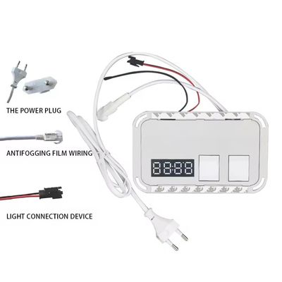DC12V 5A 60W Μονόχρωμος αισθητήρας αφής Εναλλακτής LED Αγνός αφής με χρονοδιαγράμμιση θερμοκρασίας