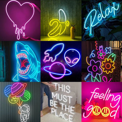 12v/24v/120v/240v LED Neon Strip Cuttable Pink/Blue Silicon για DIY Χριστουγεννιάτικα φώτα