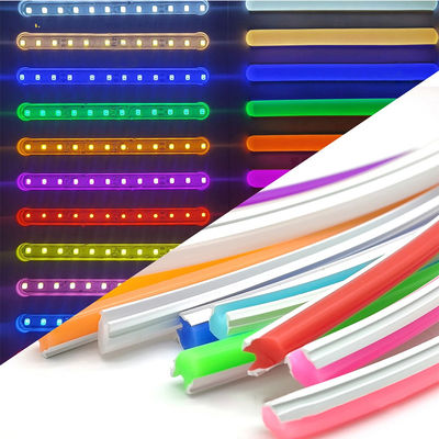 Φώτα νεονίου με εξώθηση σε σιλικόνη 110V 127V 220V IP65 Αδιάβροχο 120leds/m SMD 2835 Led