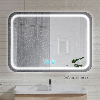 60W Smart Τρία κουμπιά Stepless Dimming Mirror Touch Sensor Control Switch για το μπάνιο LED Mirror Defogger
