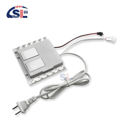 110V 240VAC Δύο πλήκτρα Μπάνιο LED φωτισμός Μοναδικό / Τρία χρώματα On / Off Dimmer Touch Sensor Switch