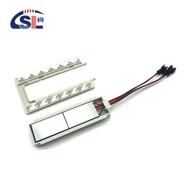 SL 12v Διαχωρισμός Δύο κουμπιά Τρία χρώματα LED Smart Defogger Αισθητήρα ακουστικού διακόπτη 11.8cm*6.6cm*1.3cm