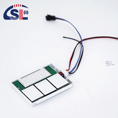 Προσαρμοσμένο DC12V SL Split Triple Button Triple Color Touch Sensor Switch Ράδα Χρόνος Θερμοκρασία Εικονική οθόνη με θρεπτήρα
