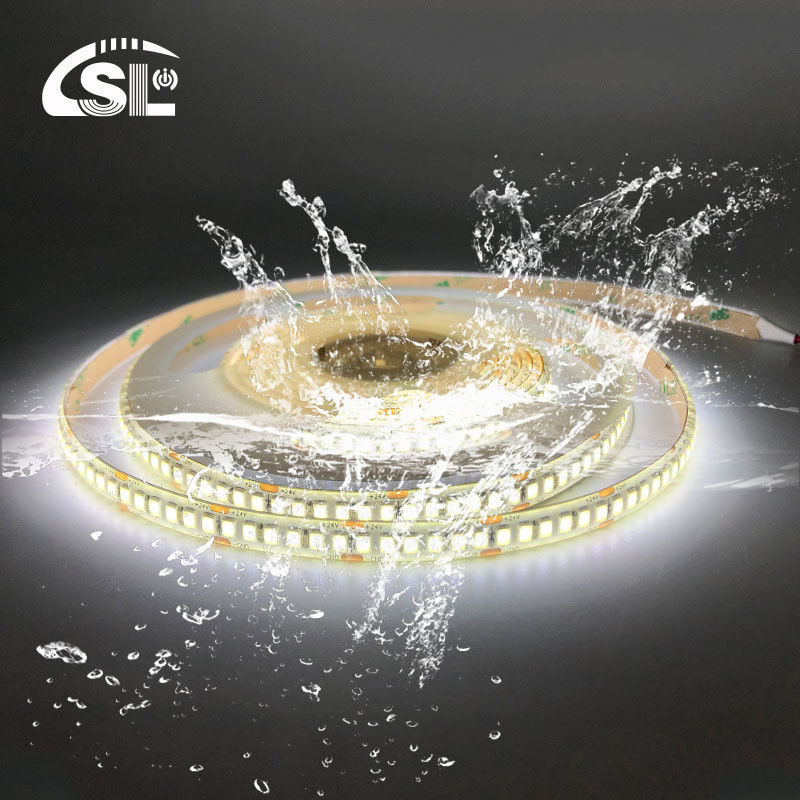 Αδιάβροχο IP65 2835 LED Strip 3000K 4500K 6500K Φώτα 115lm/w Εργασιακό χρόνο 50000 ώρες