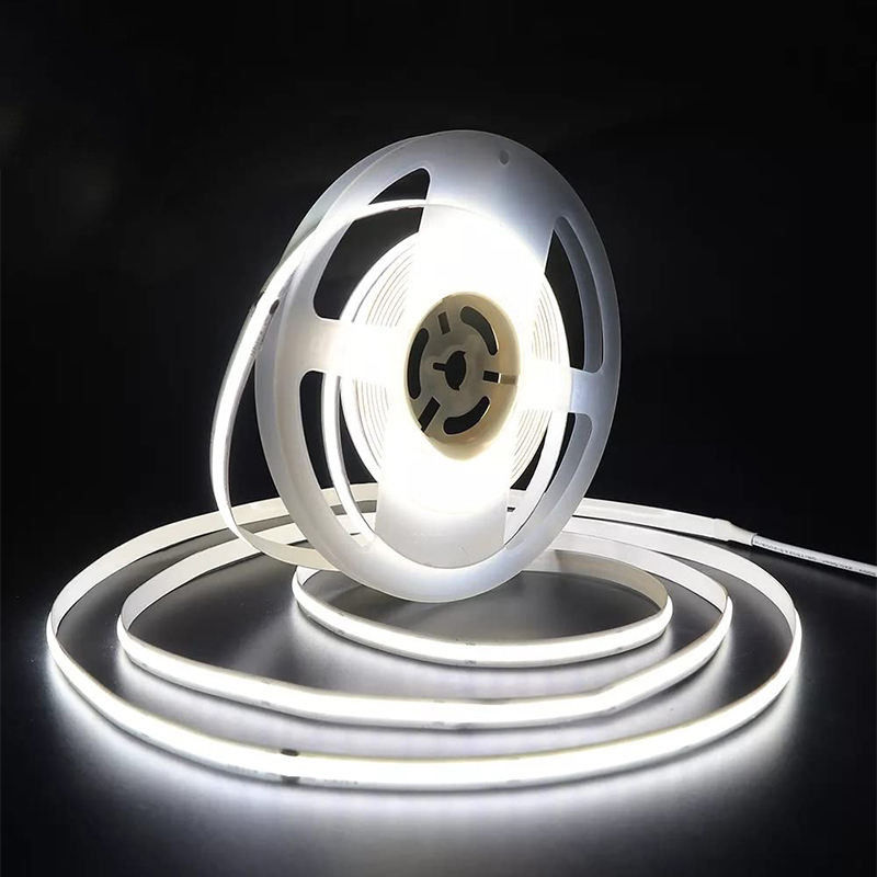 480Leds 6500K Λευκό ευέλικτο COB Led Strip Light για εσωτερική διακόσμηση σε τάση 12V/24V