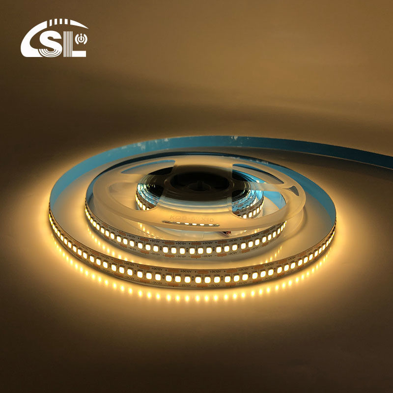 24V 240LEDs 10mm 3000K θερμό λευκό πίνακα κοπής SMD2835 LED Strip Light για εσωτερικούς χώρους