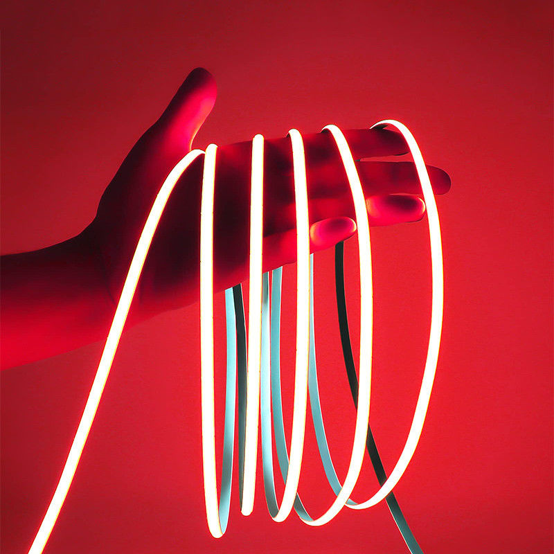 8mm 320leds Κόκκινο ευέλικτο COB Led Strip Light για ντουλάπι υπνοδωμάτιο φωτισμός κουζίνας DC 12V24V