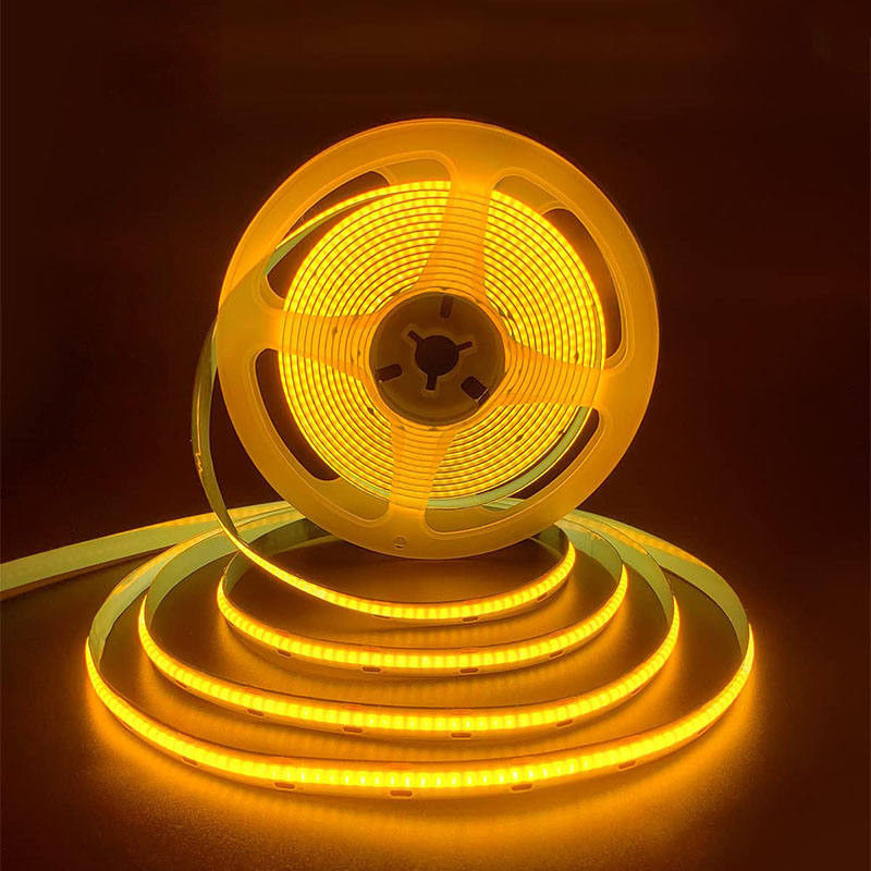 384 chips/m COB High Lumen DC12V24V Warm 3000K Led Strip Light για ντουλάπι φώτων τηλεόρασης