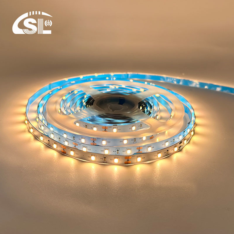 12V 60LEDs/m 2700K-3000K Μία χρώμα SMD 2835 Θερμό λευκό φως φώτα