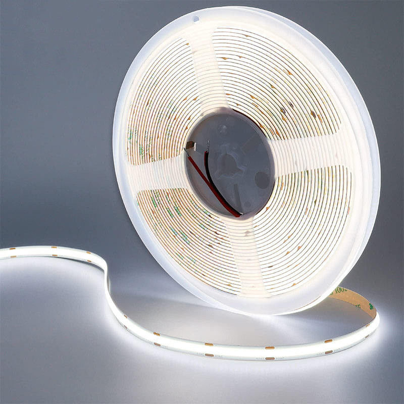 ΑΠΟΥΡΟΣ 12V24V 8mm10mm 480Leds 6500K Λευκό CE RoHs Ευέλικτο COB LED Strip Light