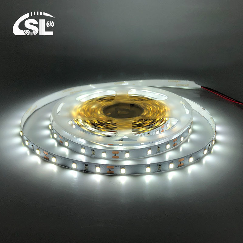8mm10mm 60leds 6500K White Electroplate SMD2835 LED Strip Light για εσωτερική διακόσμηση