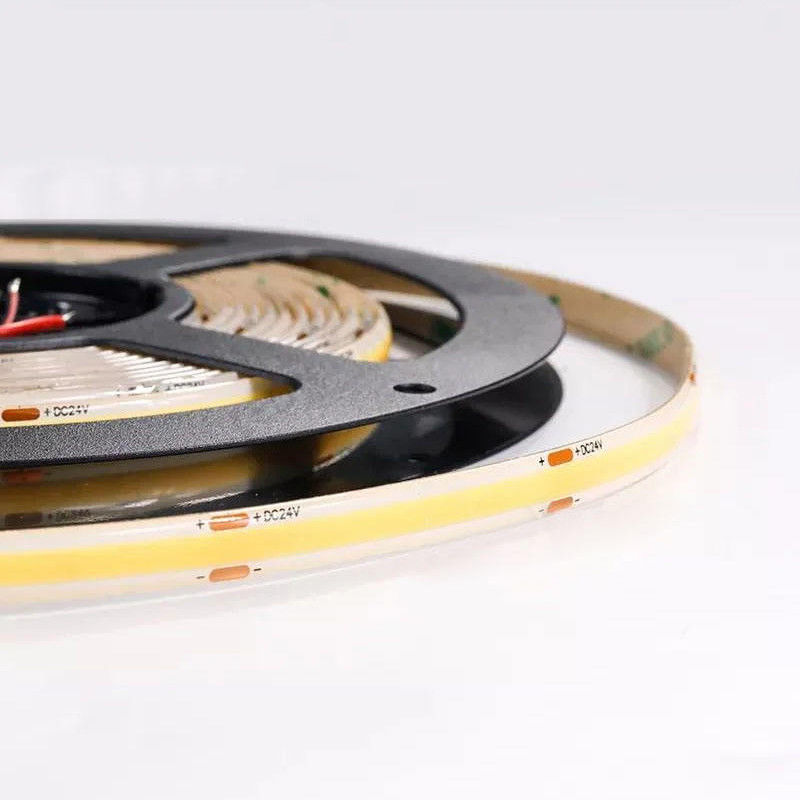 50000 ώρες ζωής COB LED Strip Light με ζεστό και φυσικό λευκό χρώμα