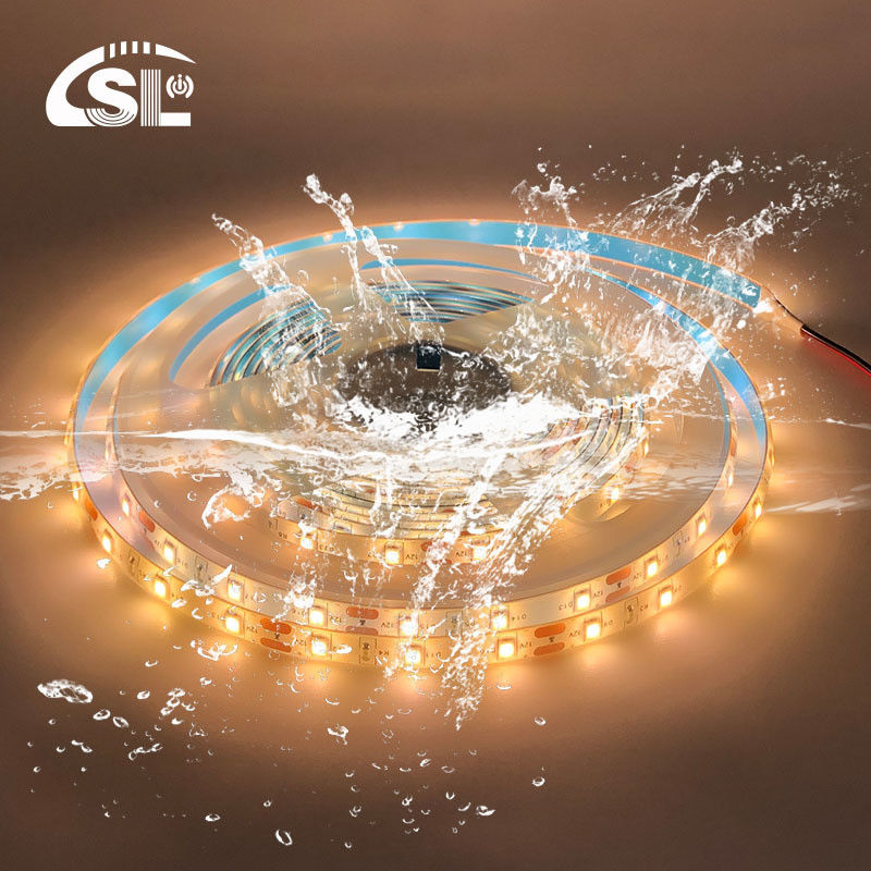 5V 8mm 320LEDs 3000K 4000K IP65 1cm Ένα κόψιμο Αδιάβροχο ηλεκτροπλακέτο Ευέλικτο COB LED Strip Light