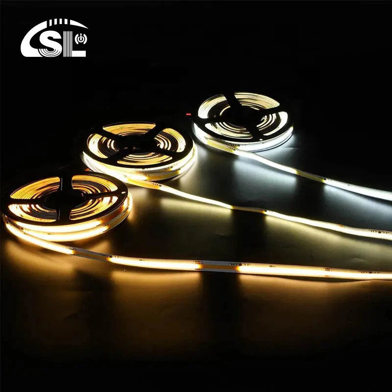 Βάρος προϊόντος ((kg) 0,06 LED Strip Light 12v24v 8mm 608leds 3000K-6500K COB SMD2835