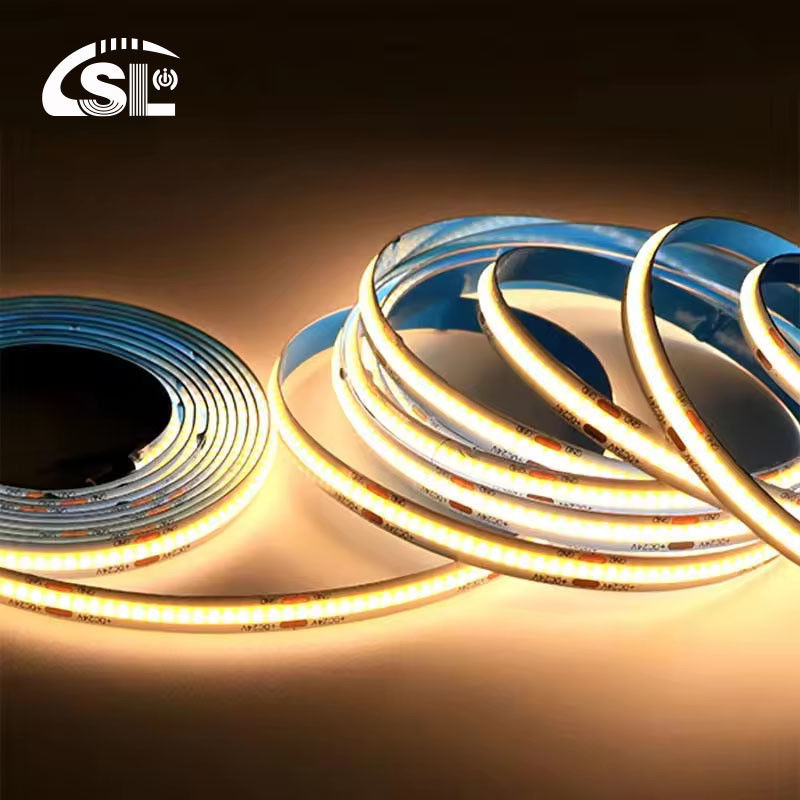 COB LED Strip Light IP20 8mm Width 12V24V 320leds 3000K4000K6500K για το καθιστικό της κουζίνας