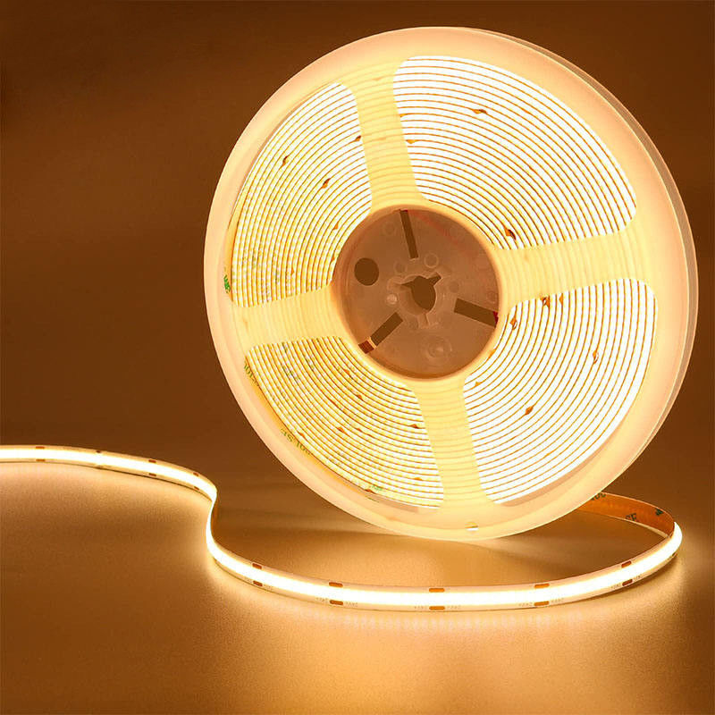4000K COB Ευέλικτη λωρίδα LED 480Leds 8mm10mm πλάτος για το ντουλάπι φωτισμός κρεβατοκάμαρας κουζίνας