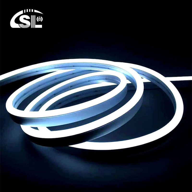 4100K Cool White LED Neon Flex 24V DC Ασύρματο 8x16mm 120LEDs/m IP65 Ανερόστεγος Ιδανικός