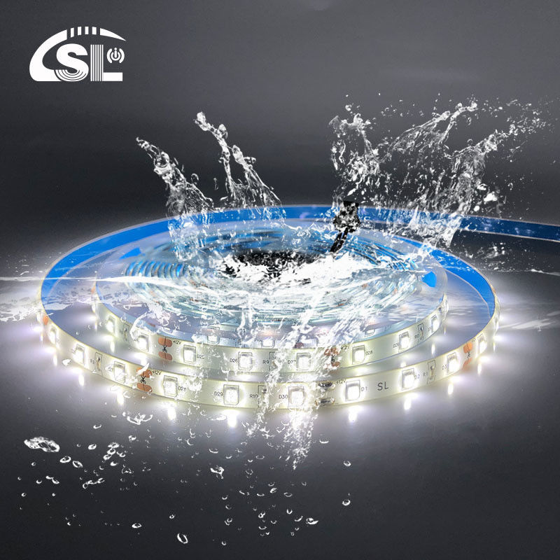 Αδιάβροχο 5v 8mm 320leds 3000K4000K 1cm ένα κόψιμο ηλεκτροπλακέτα COB SMD2835 LED Strip Light 2-