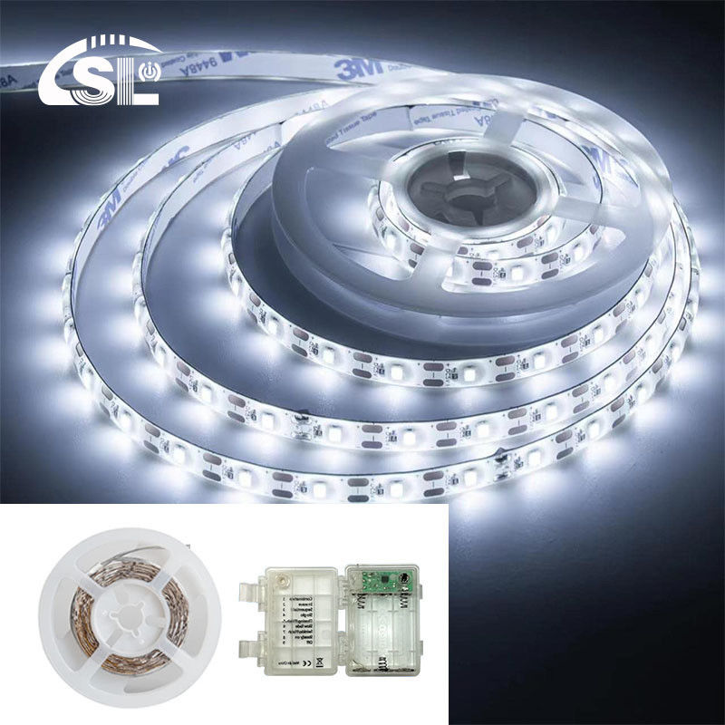 DC 24V 5V 120LEDs 8mm 6500K Λευκό υψηλής φωτεινότητας ευέλικτο ηλεκτροπίνακα SMD2835 LED Strip Light