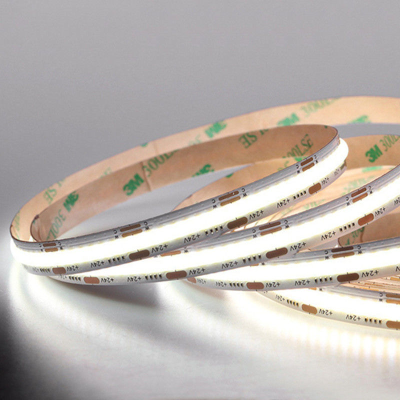 8mm10mm 320Leds Θερμο φυσικό λευκό ευέλικτο COB LED Strip Light για διακόσμηση ξενοδοχείων