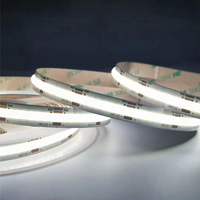 50000 ώρες χρόνου εργασίας CCT COB Led Strip Light για τηλεοπτικό φως