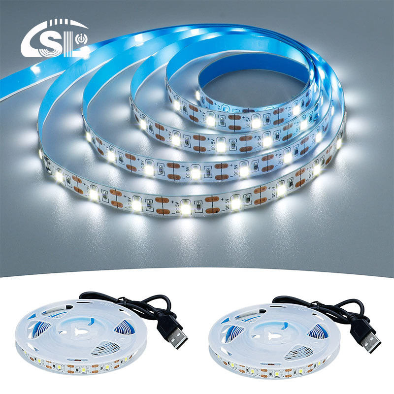 120LEDs/m 5V 8mm 6500K Λευκό Μία Κόψη Ευέλικτο Ηλεκτροπίνακα SMD2835 LED Strip Light