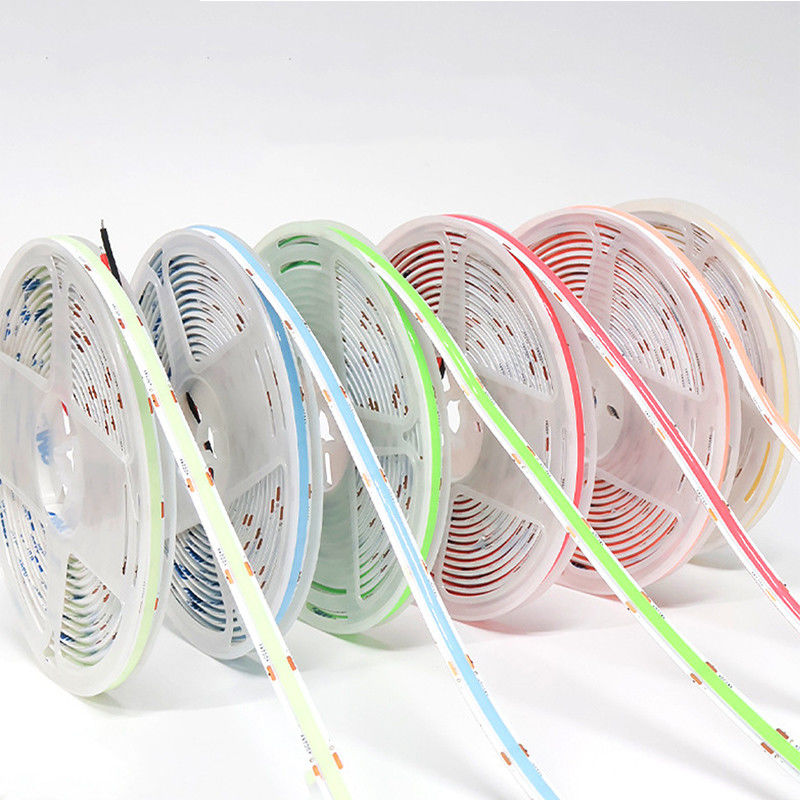 Προσαρμογή Υψηλής φωτεινότητας COB LED Strip Light με δείκτη αναπαραγωγής χρώματος Ra 90