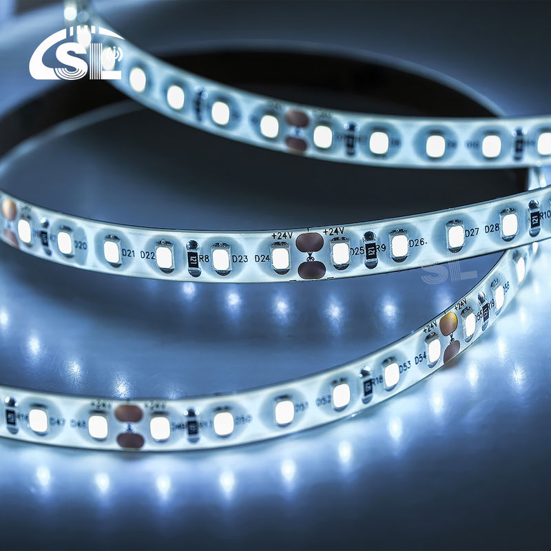 3- Αδιάβροχη Full PU κόλλα Colorful 120LEDS IP65 SMD2835 LED Strip 12/24V 8mm PCB