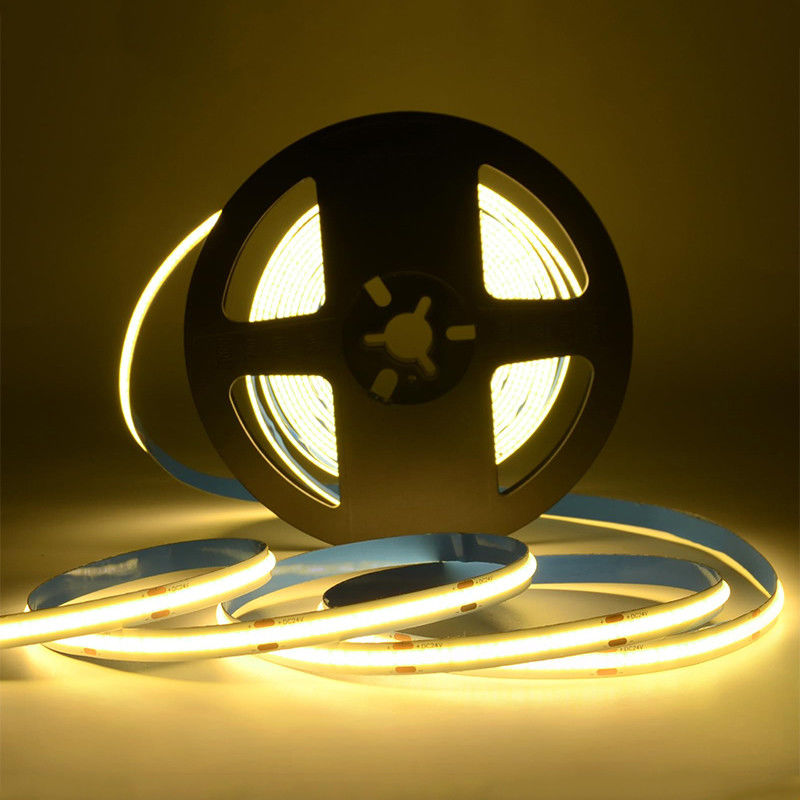 10W/m ή Προσαρμόσιμο Walt ανά μέτρο COB LED Strip Light για κουζίνα και σαλόνι