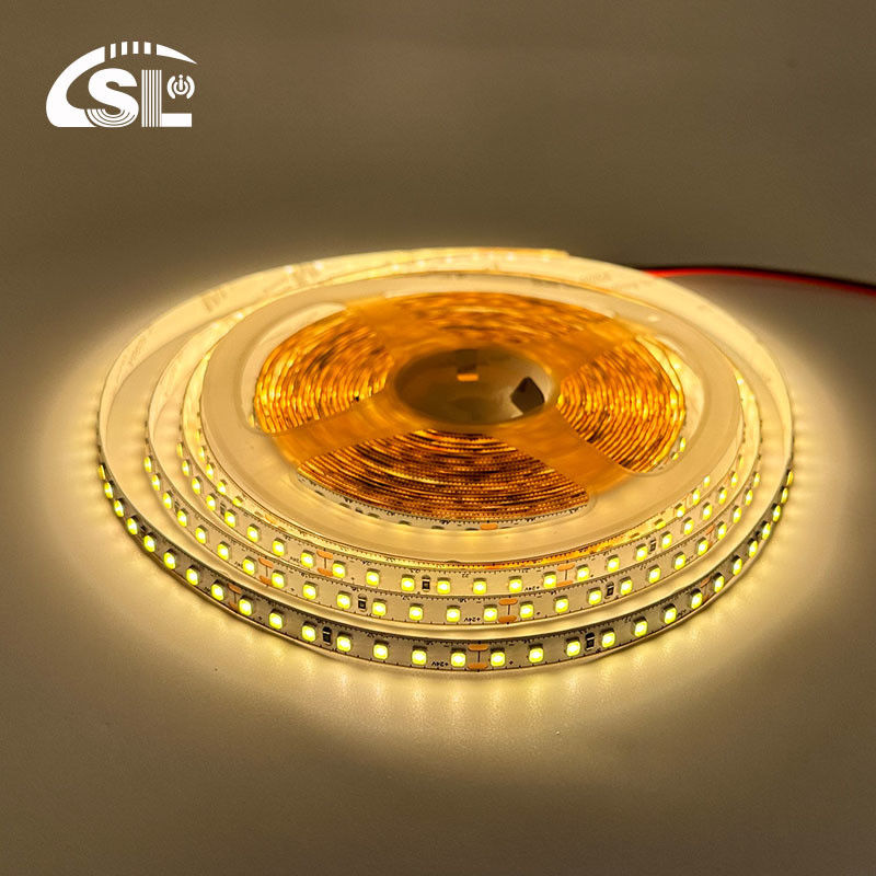 Προσαρμόστε το LED Chip 24V 140LEDs / M 12W / M Smd 2835 LED Strip Light για εσωτερική διακόσμηση