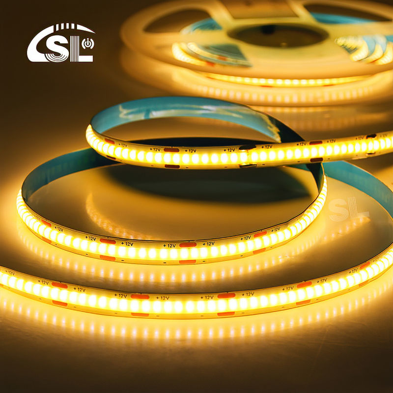 320 Led/M 480 Led/M High Density Cob Led Strip Light 12v 24v με φωτεινή ροή 880lm