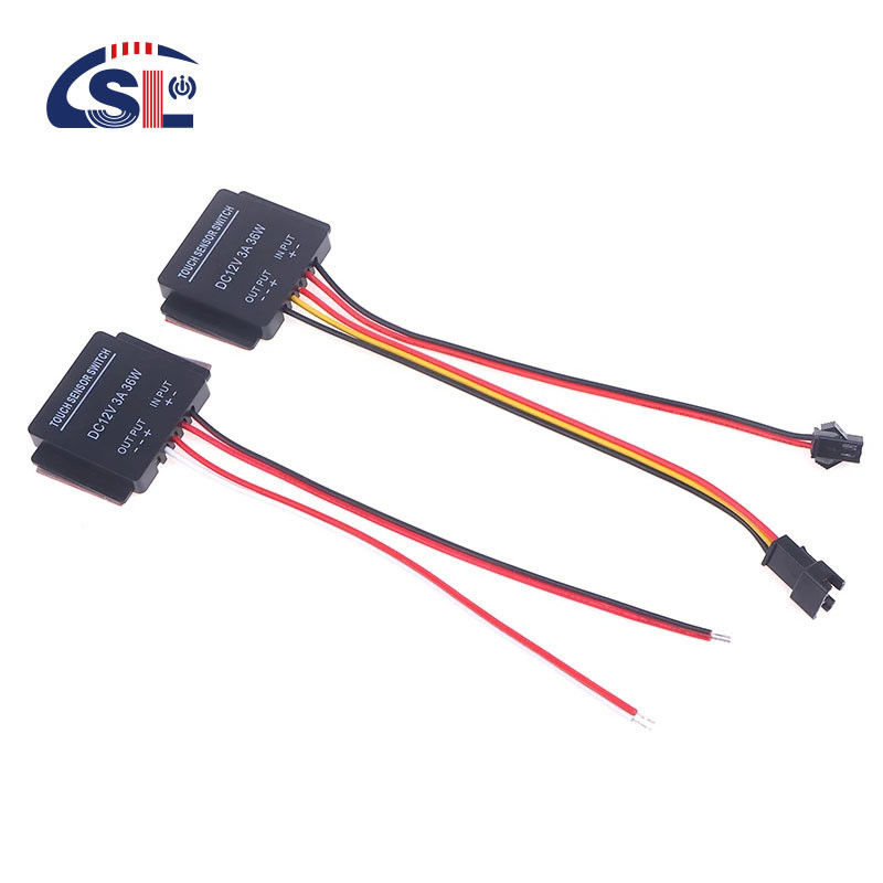 SL 12V 5A 60W έξυπνος αισθητήρας φωτός ακουστικός διακόπτης για καθρέφτη μπάνιου εύρος αισθητήρα 1-6mm
