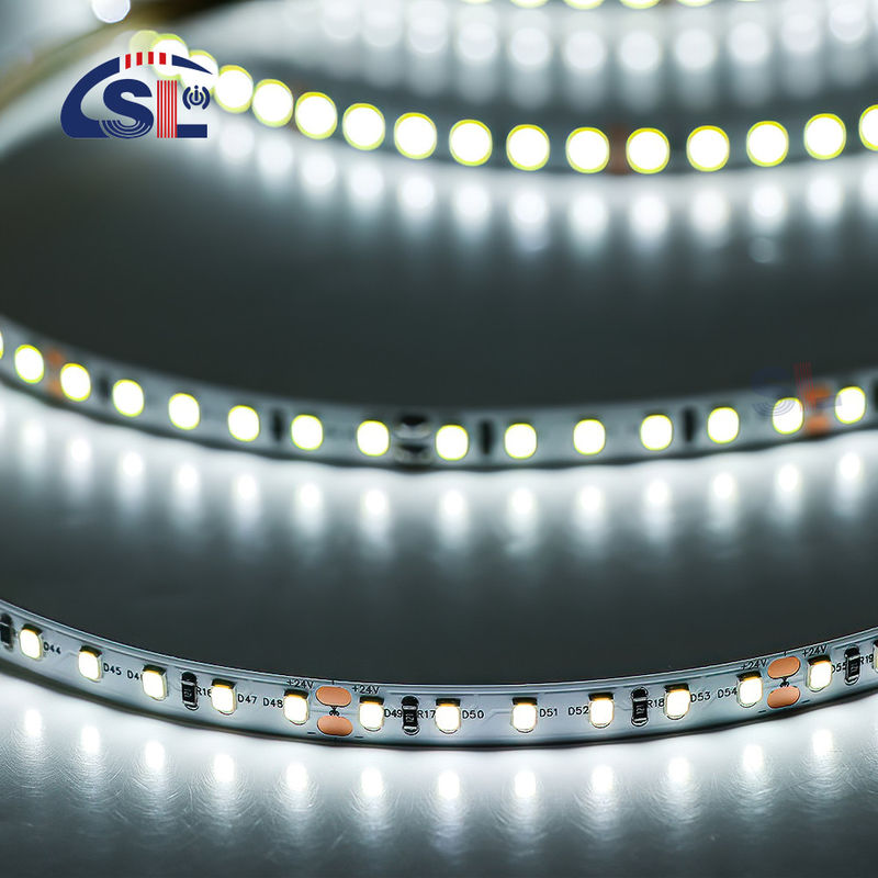 Μεγάλη διάρκεια ζωής 12V 24V Ευέλικτο SMD 2835 LED Strip Light για διακόσμηση σπιτιού 120D ανά μέτρο