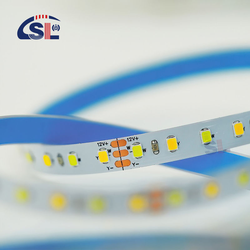 120LEDs CCT Led Strip Light 2700k-6500k 5/10M/Roll 12/24V DC Εισερχόμενη τάση DC 24V