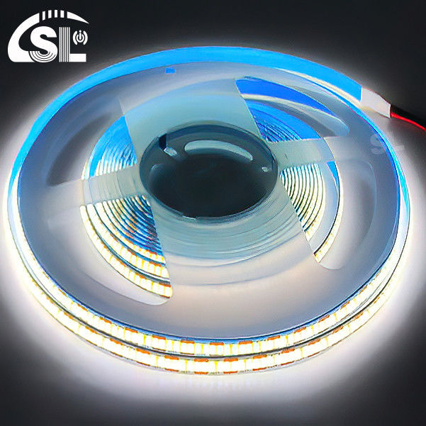 Εξωτερικό ή οικιακό 1cm 1Cut Electroplate COB 12v COB 320Ds 5mm Ra 85 LED Light Strip