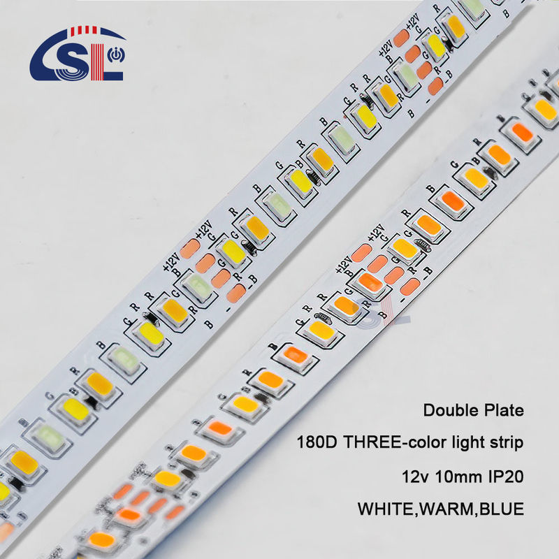 10mm 2835 180D θερμό λευκό μπλε 12V LED λωρίδα φωτισμού για κατοικημένο καθρέφτη φωτισμό μπάνιου