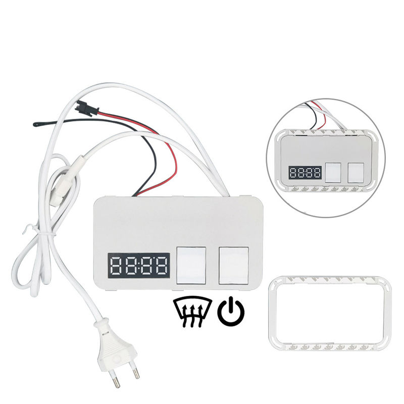 Έξυπνος αποσφραγιστής αυτοματισμού 12V 5A 60W Led Mirror Touch με οθόνη θερμοκρασίας χρόνου