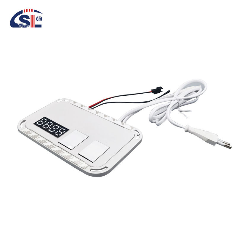 12V 5A 60W LED καθρέφτης μπάνιου με έξυπνο διακόπτη αφής και οθόνη θερμοκρασίας χρόνου