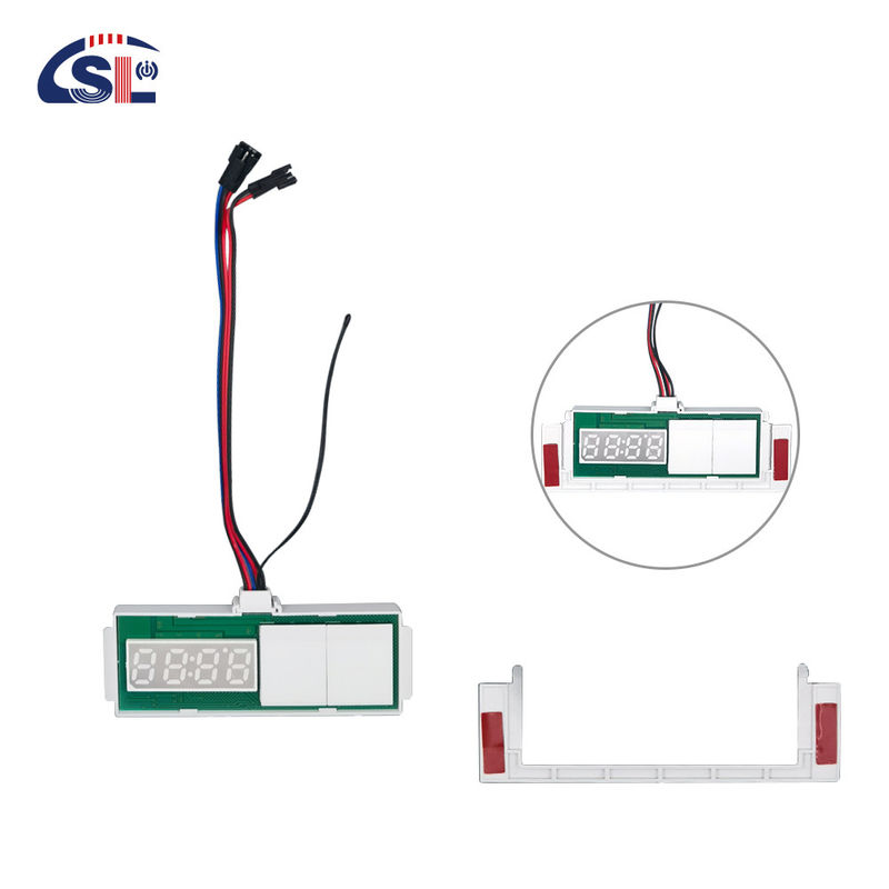 Slim 12V 5A 60W επαγωγικοί διακόπτες Δείκτης θερμοκρασίας χρόνου Defogger LED φως καθρέφτης αισθητήρας αφής Stepless dimmer διακόπτης