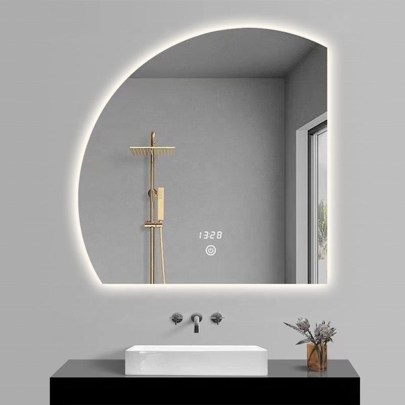 LED Strip Προσαρμοσμένο Τριχρωματικό Φως Έξυπνος Καθρέφτης Απαραίτητο για τα σύγχρονα μπάνια