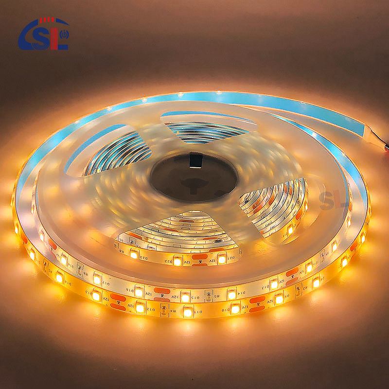 DC12V SMD2835 60D 8mm 1100-1200LM 3000K LED λωρίδες φωτισμού για γυαλιά του μπάνιου