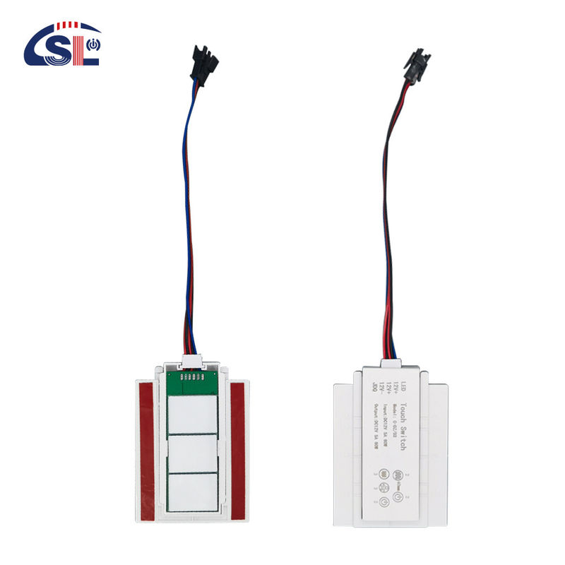 60W 5A DC12V μονόχρωμος διπλός αισθητήρας αφής διακόπτης για καθρέφτη ραντάρ επαγωγικό LED
