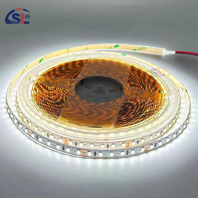 DC24V 12V SMD2835 Ηλεκτροπίνακες PCB 120Ds 8mm Ra 80 12000K LED Light Strip για κατοικίες