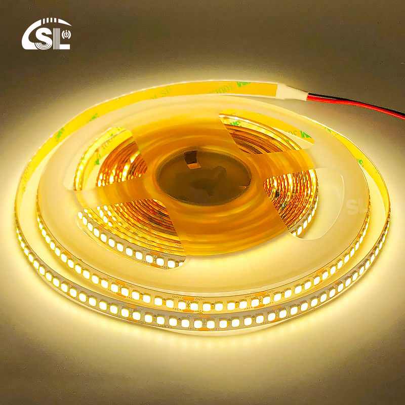 DC12V 24V SMD2835 Ηλεκτροπίνακες PCB 240Ds 8mm Ra 80 4000K LED Light Strip για κατοικίες