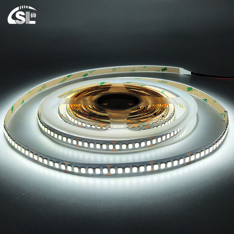Στερεοπλέκτης για κατοικίες DC12V 24V SMD2835 PCB 240Ds 8mm Ra 80 6500K LED Light Strip